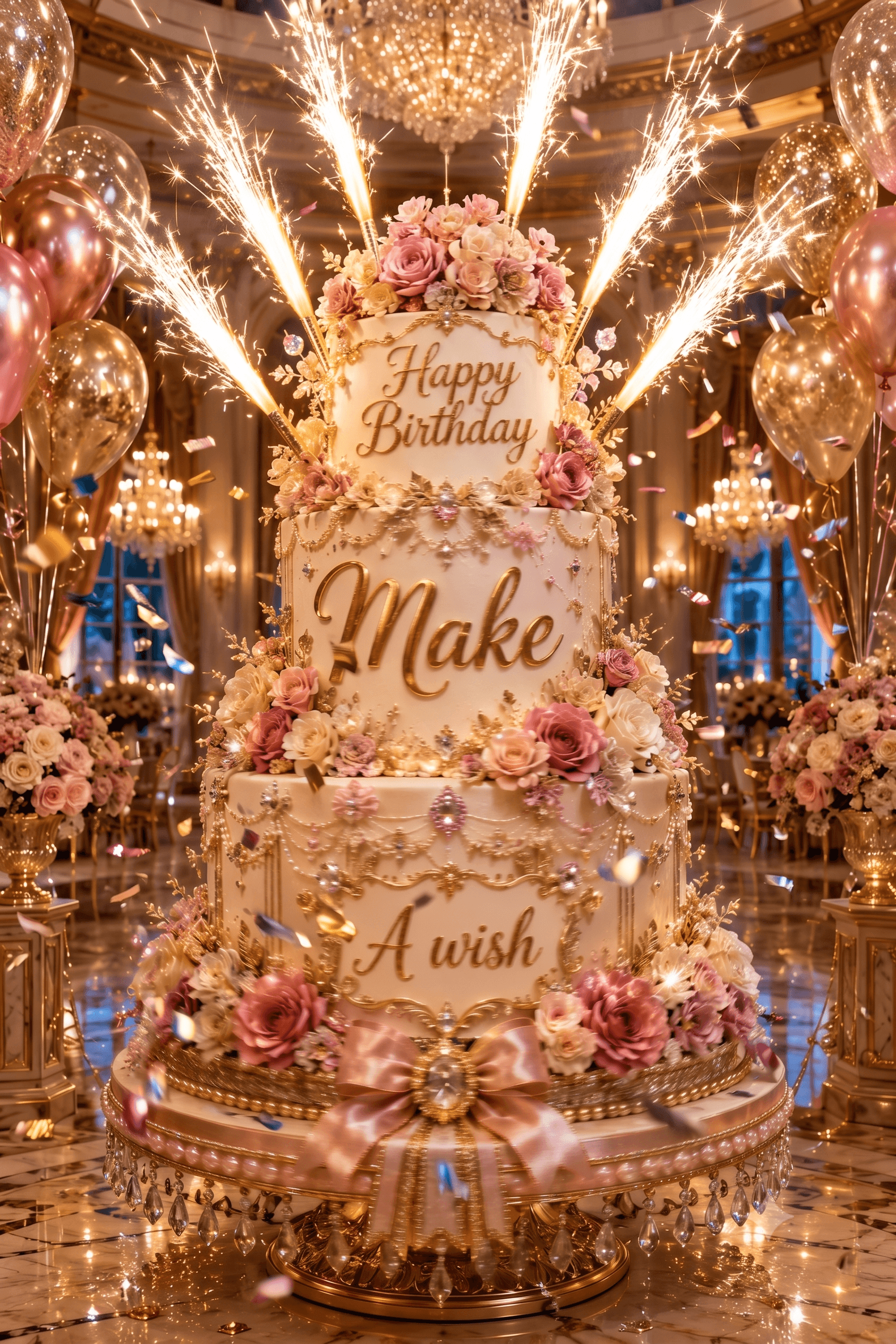 Make A Wish Birthday Cake Ecard