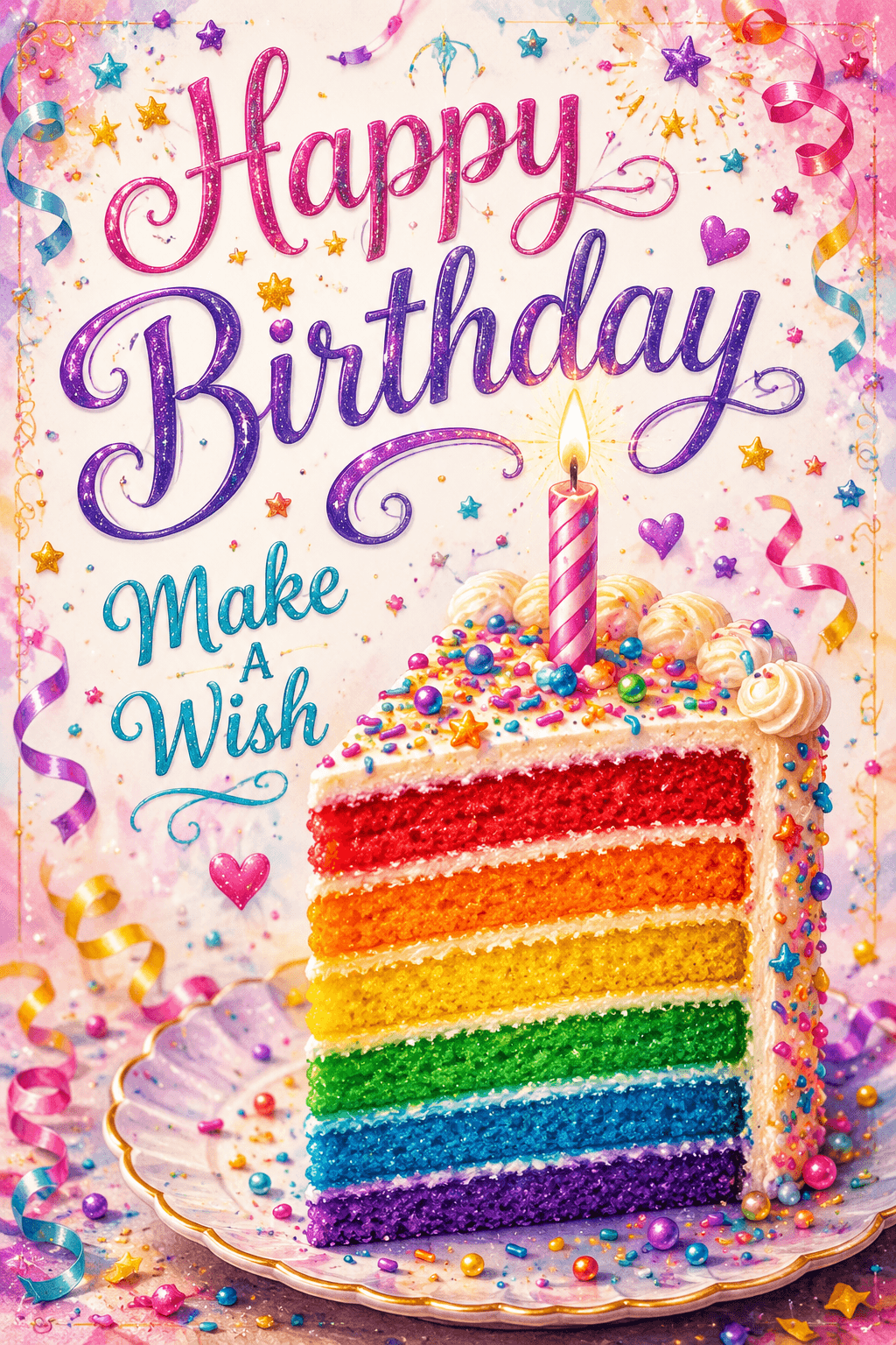 Happy Birthday Make A Wish Ecard