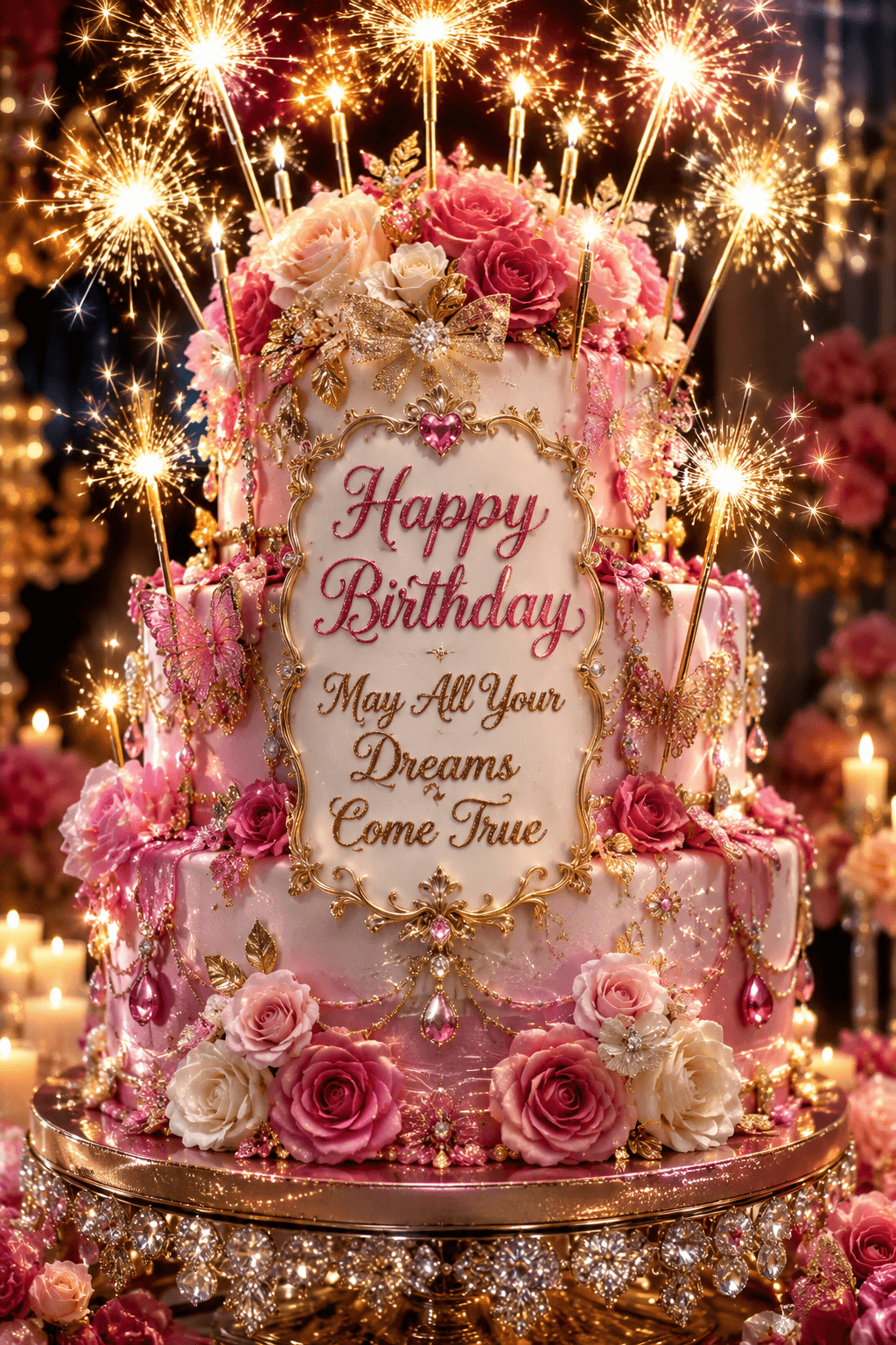 Happy Birthday May All Your Dreams Come True Ecard