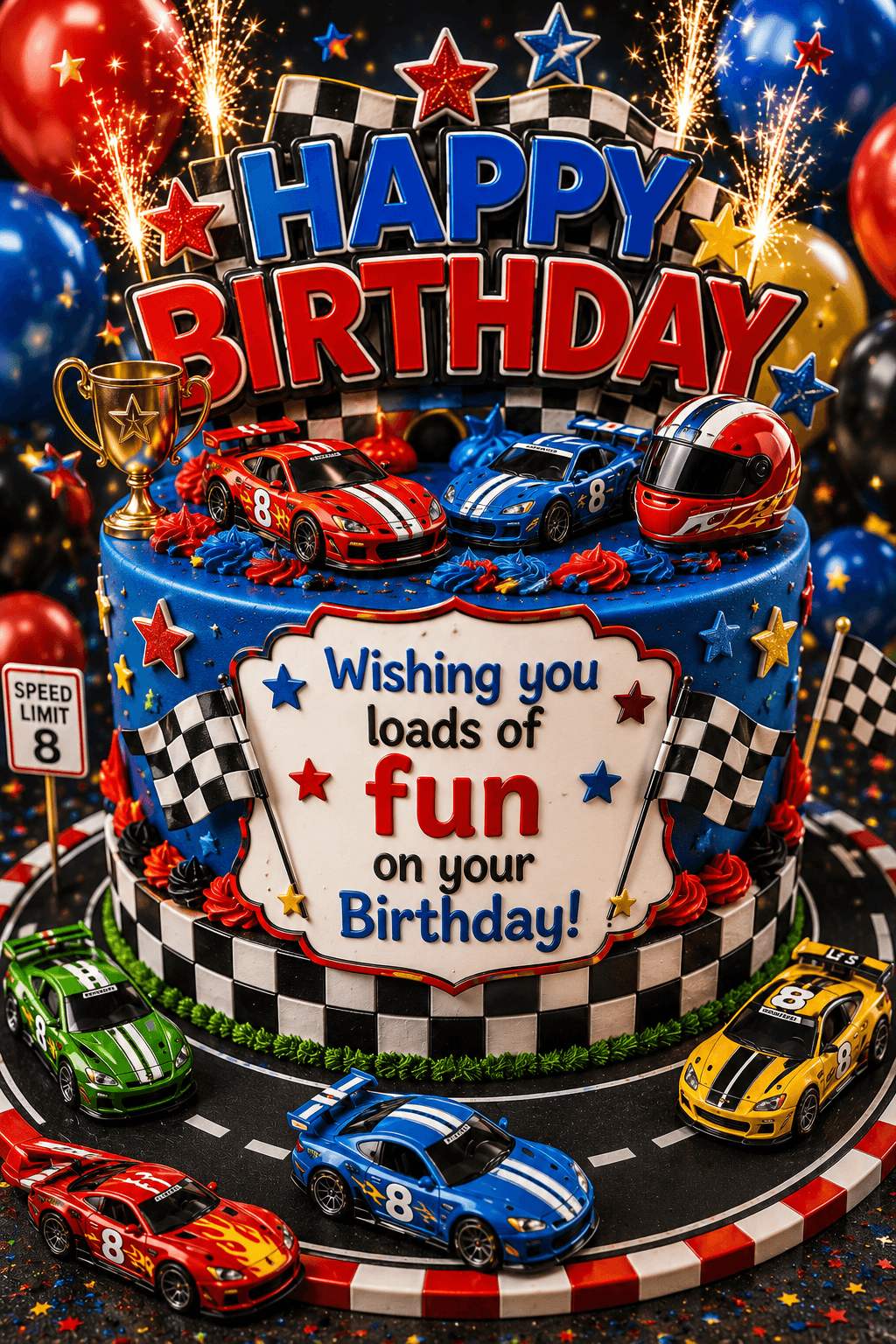 Happy Birthday Loads Of Fun Ecard