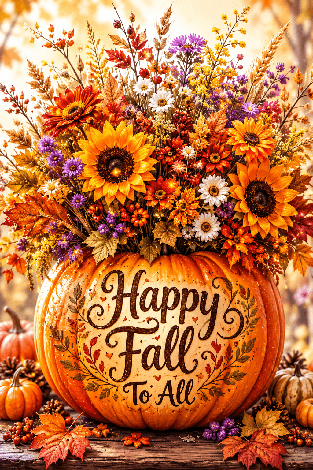 Happy Fall To All Ecard