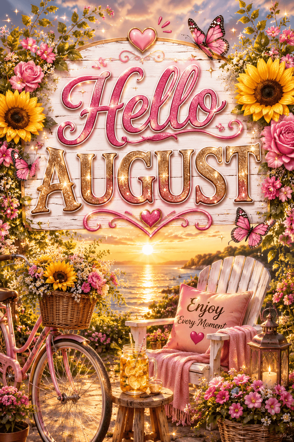 Hello August Ecard