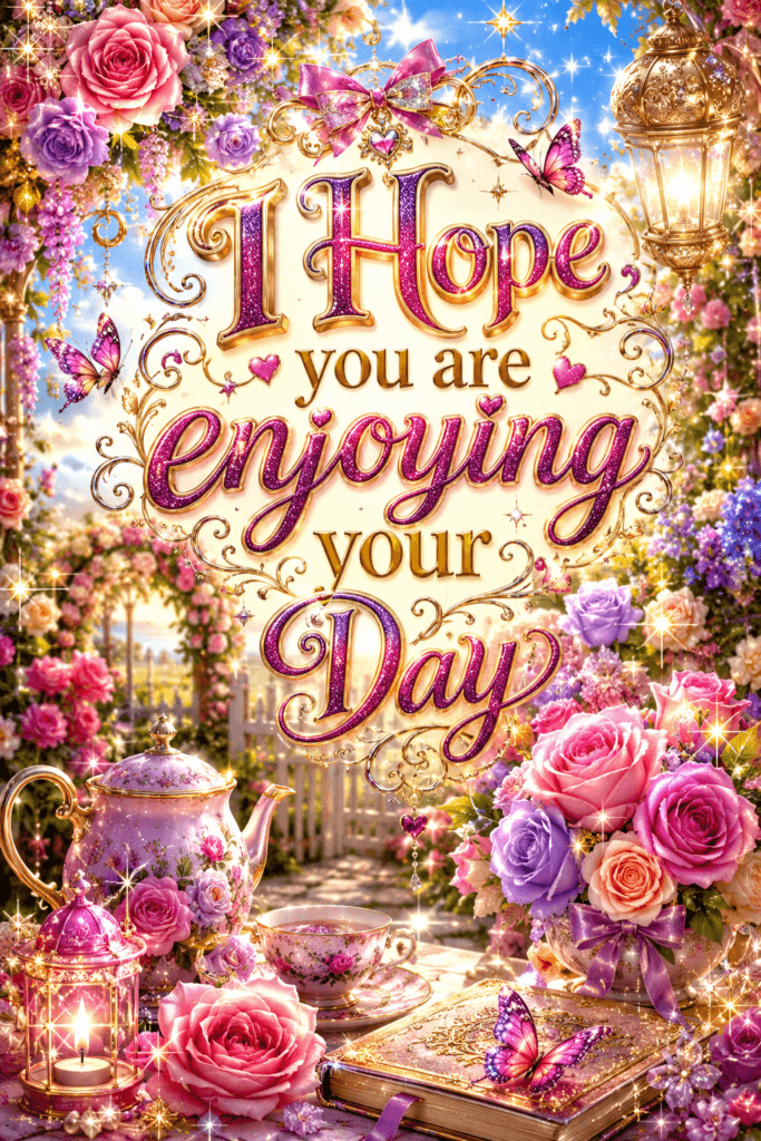 I Hope You Are Enjoying Your Day Ecard