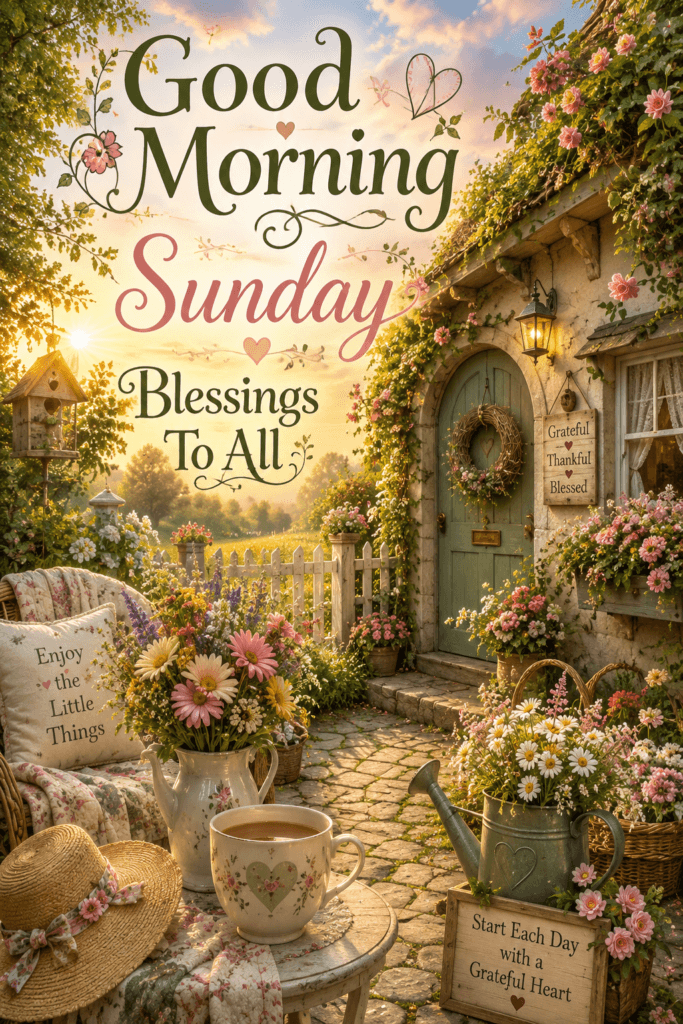 Good Morning Sunday Blessings Ecard