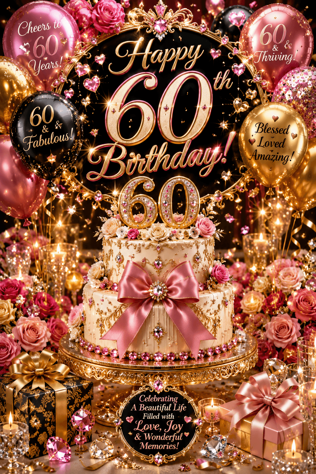Happy 60th Birthday Ecard