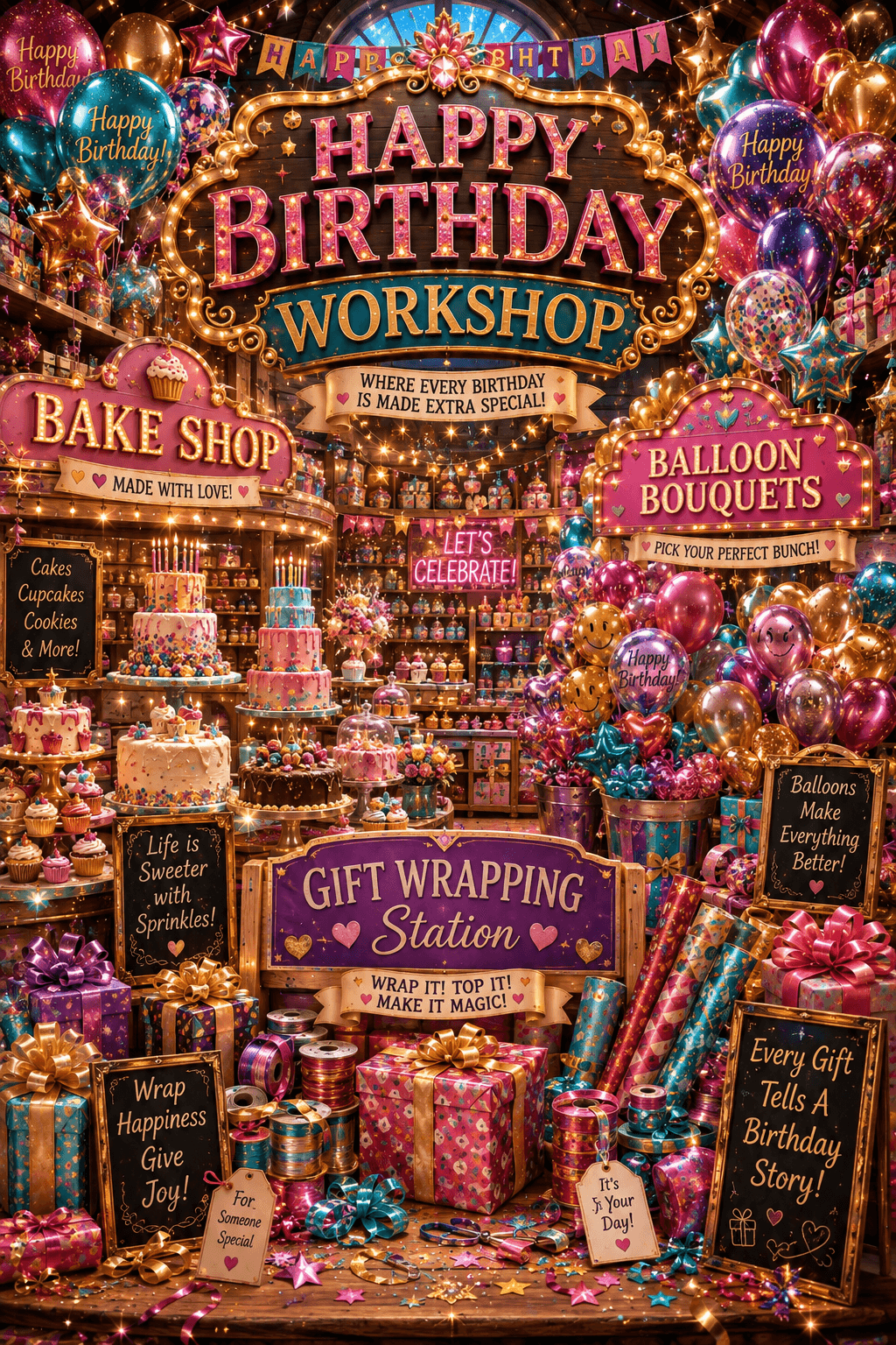 Happy Birthday Workshop Ecard