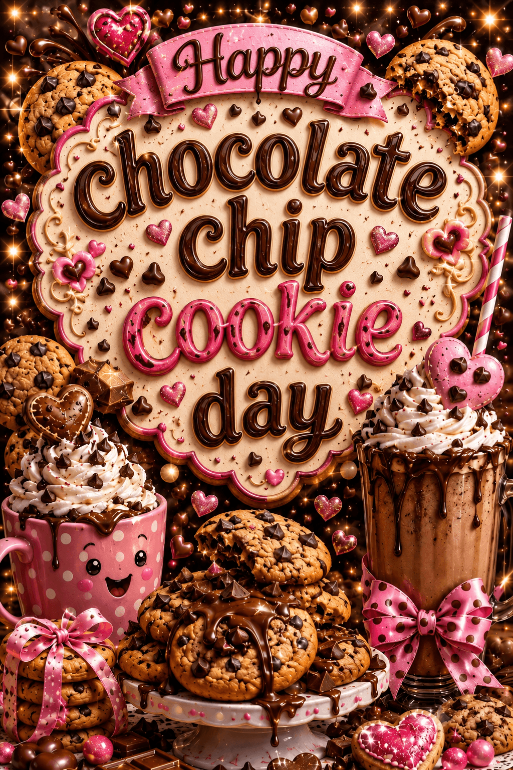 Happy Chocolate Chip Cookie Day August 4 Ecard