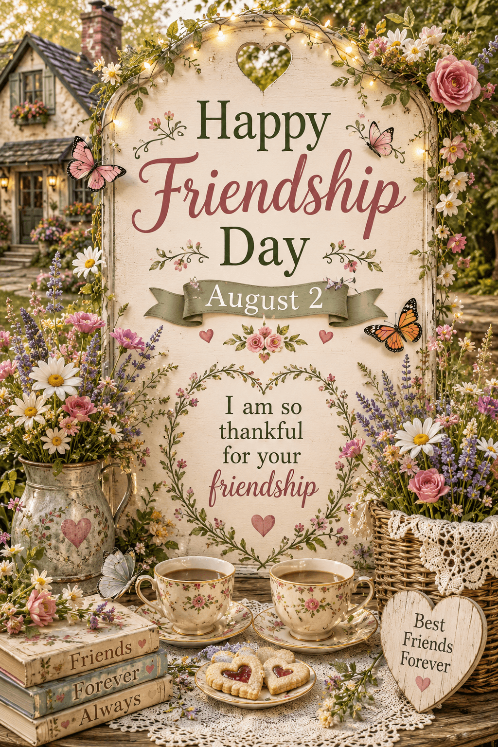 I'm So Thankful For Your Friendship Friendship Day Ecard