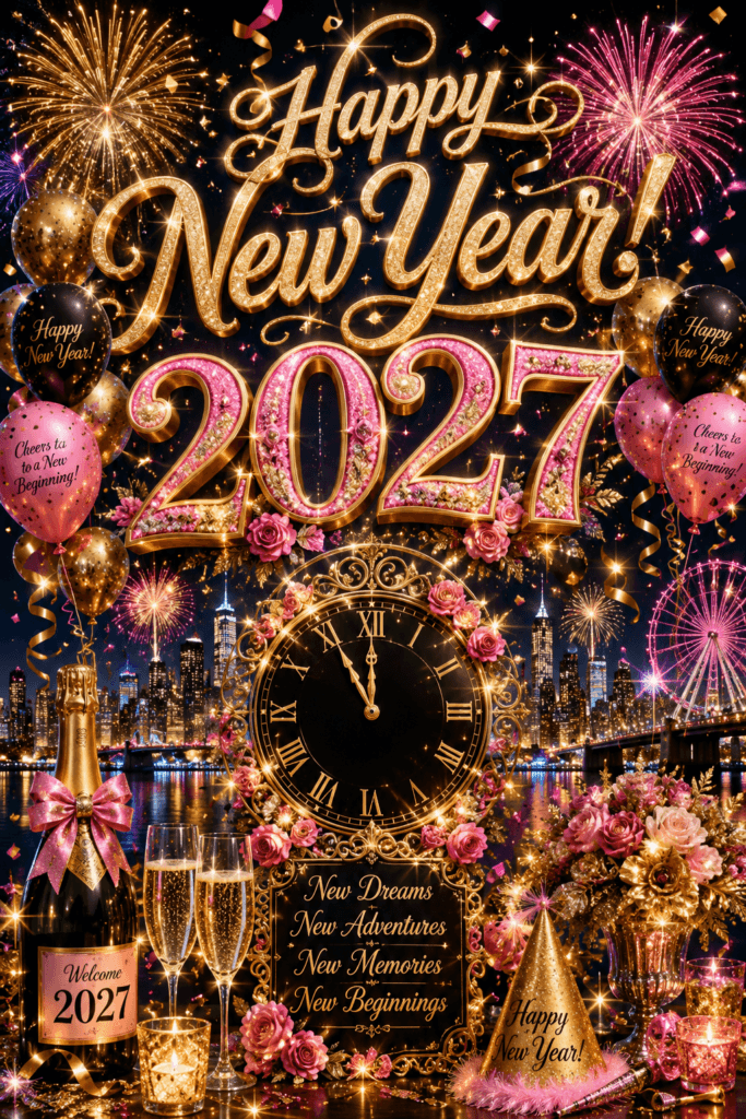 Happy New Year 2027 Ecard