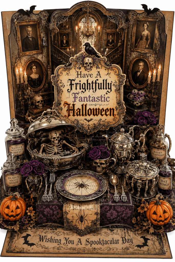 Frightfully Fantastic Halloween Pop Up Ecard