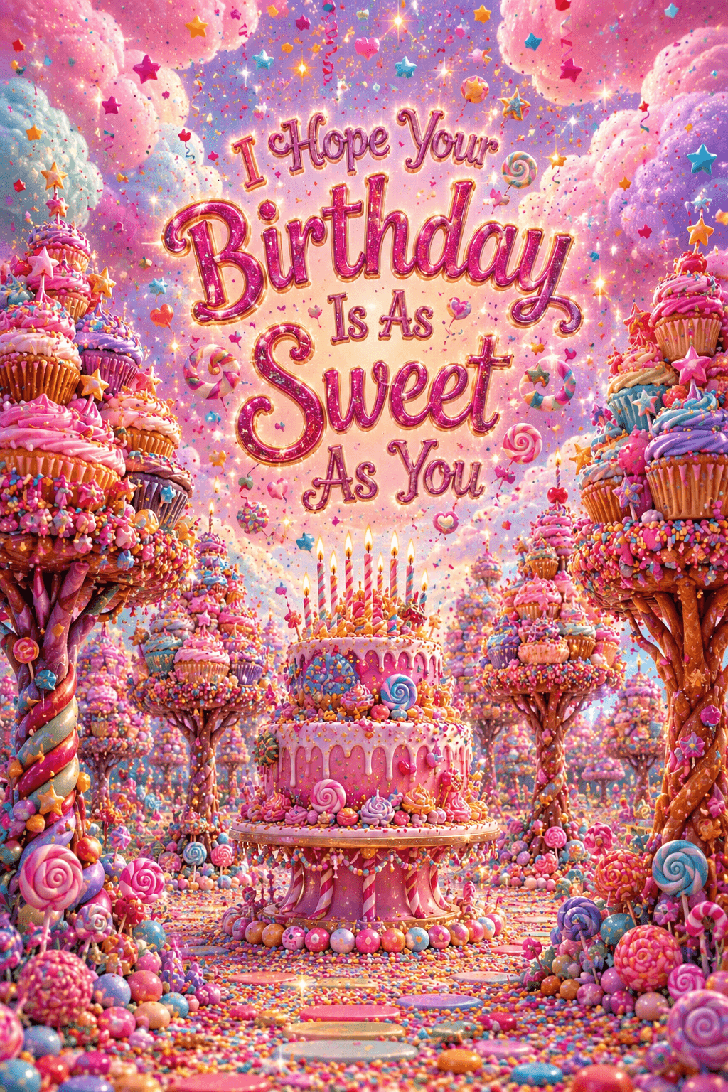 I Hope Your Birthday Is As Sweet As You Ecard