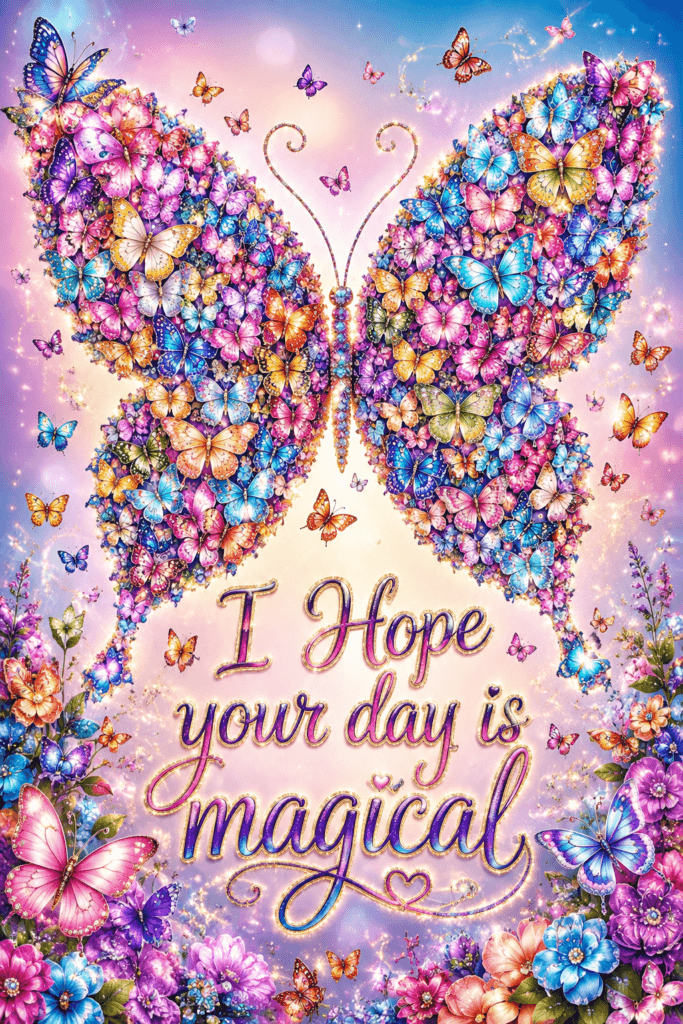 Butterflies I Hope Your Day Is Magical Ecard