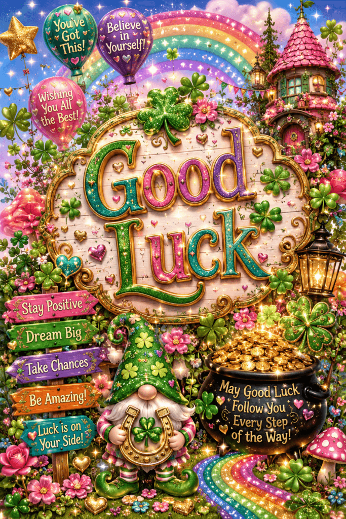 May Good Luck Follow You Ecard