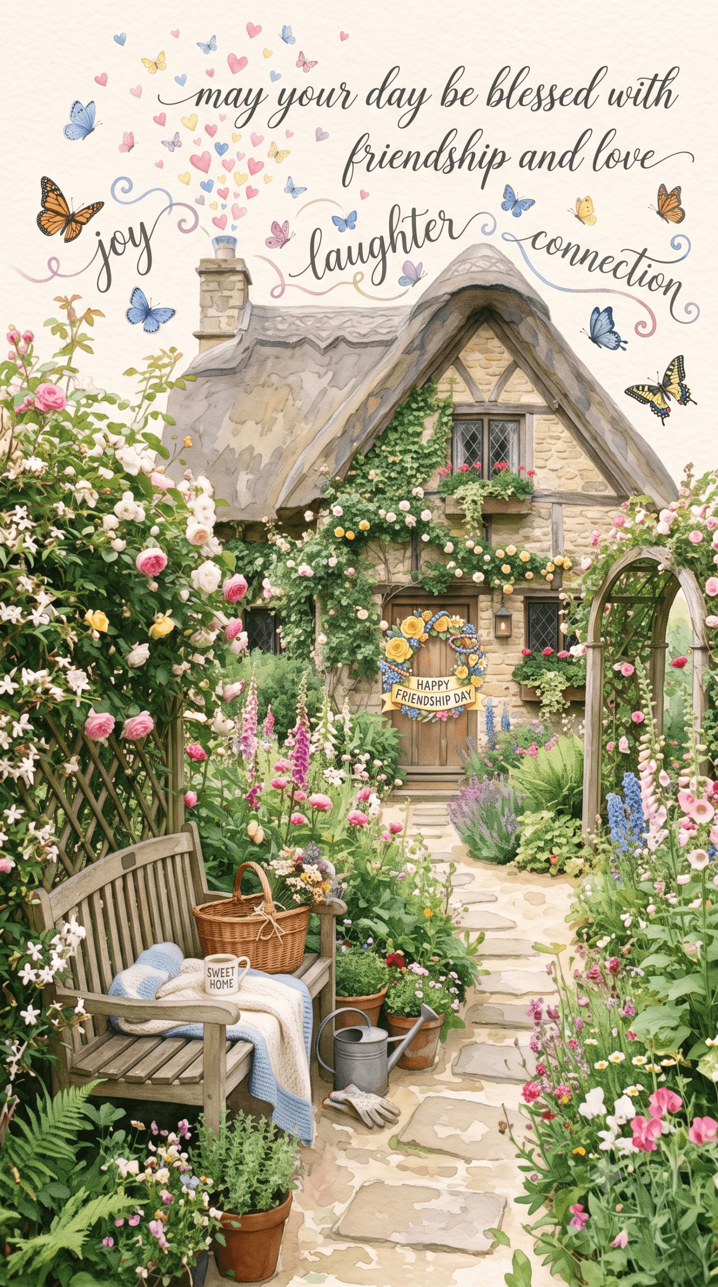 May Your Day Be Blessed With Friendship And Love Ecard