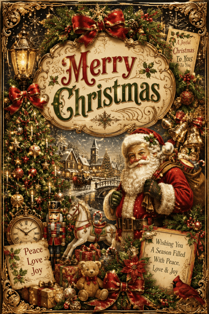 Wishing You A Season Filled With Peace Love And Joy Ecard