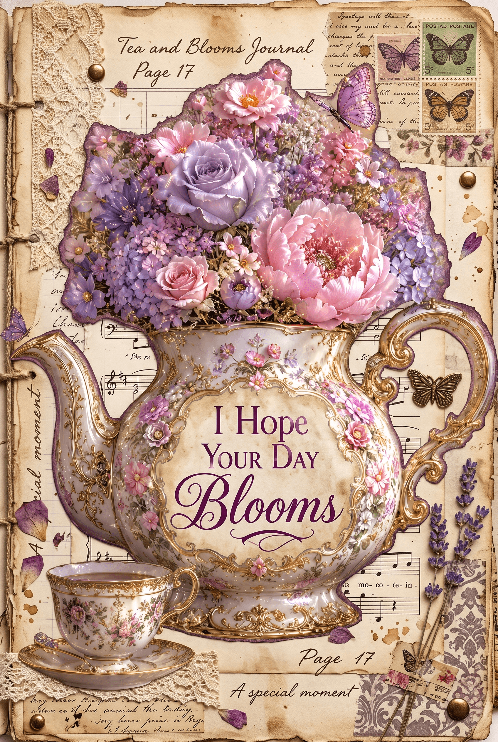 I Hope Your Day Blooms Ecard