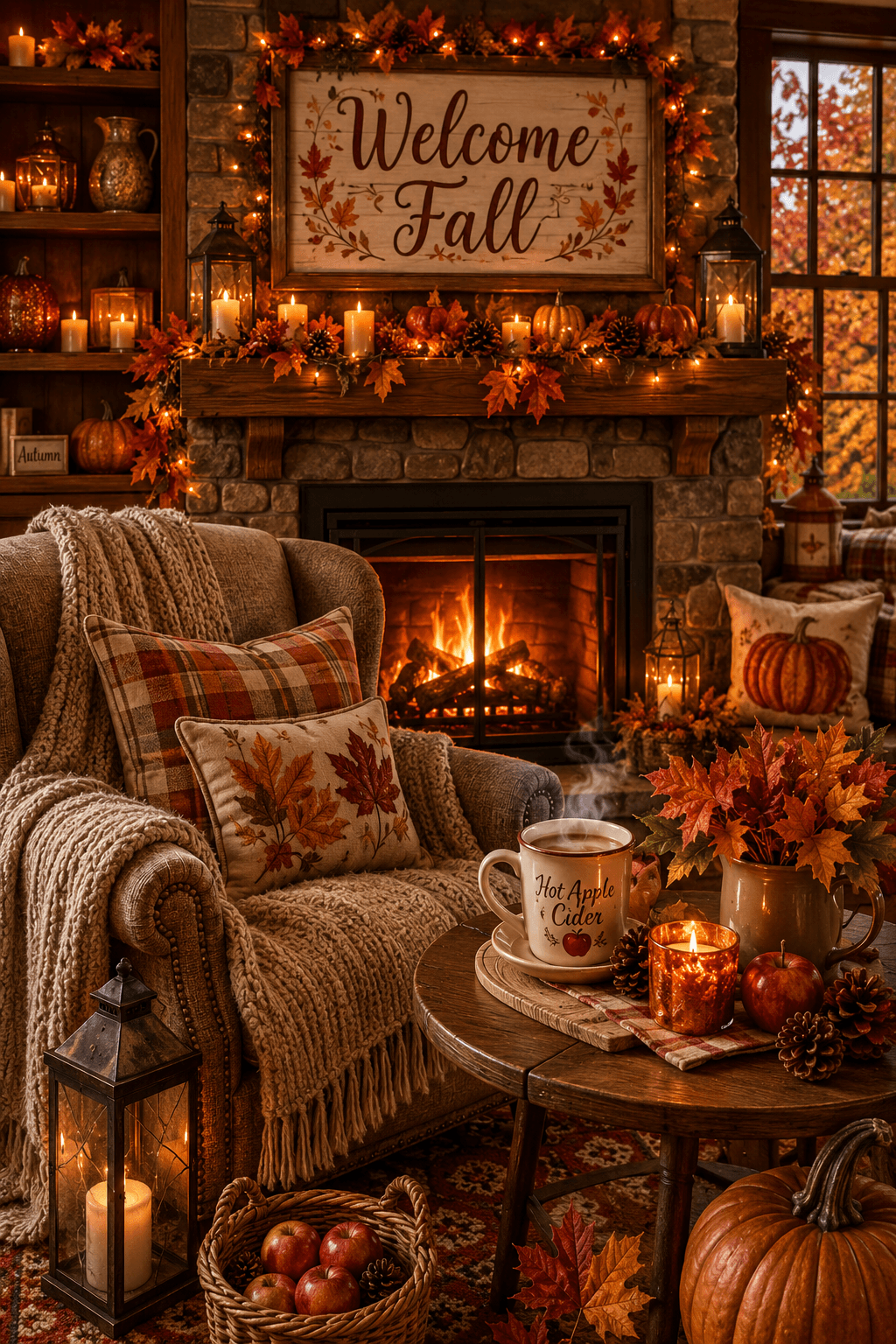 Cozy Welcome Fall Ecard