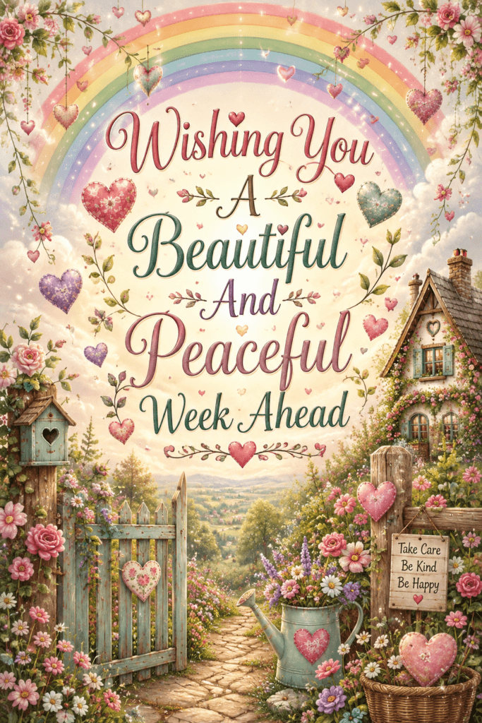 Beautiful And Peaceful Week Ahead Ecard