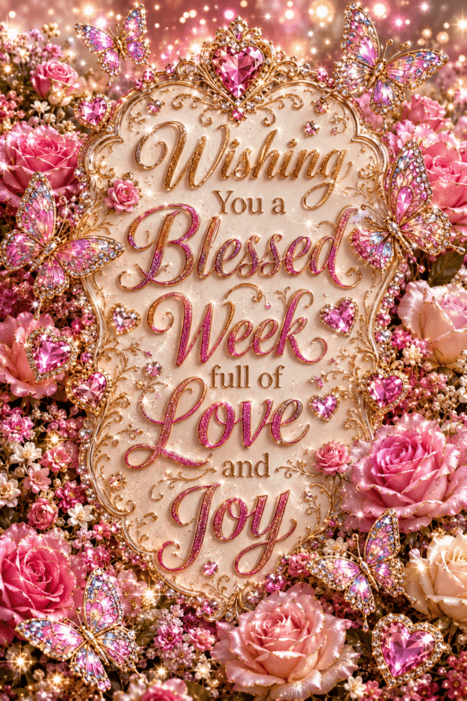 Wishing You A Blessed Week Ecard