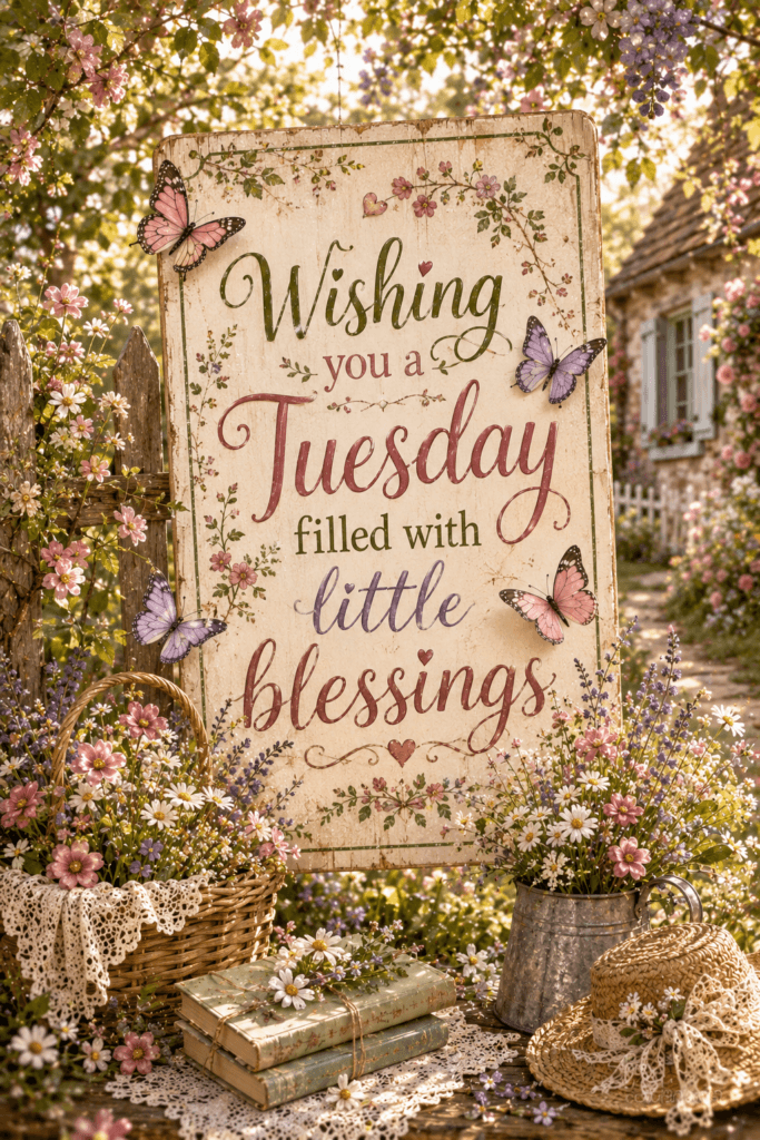 A Tuesday Filled With Little Blessings Ecard