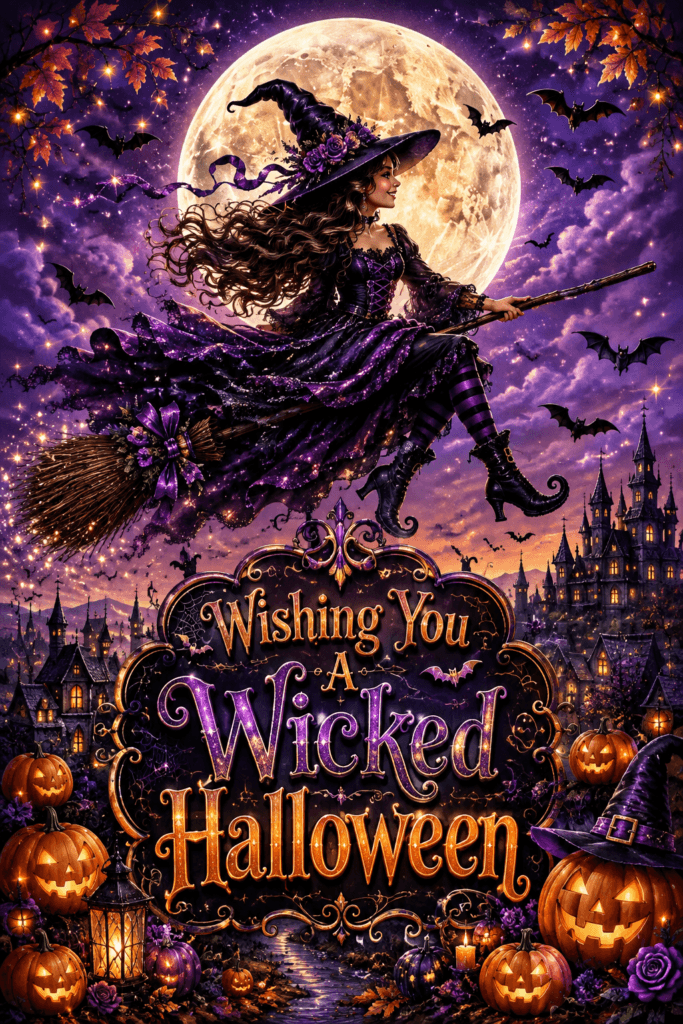 Wishing You A Wicked Halloween Ecard