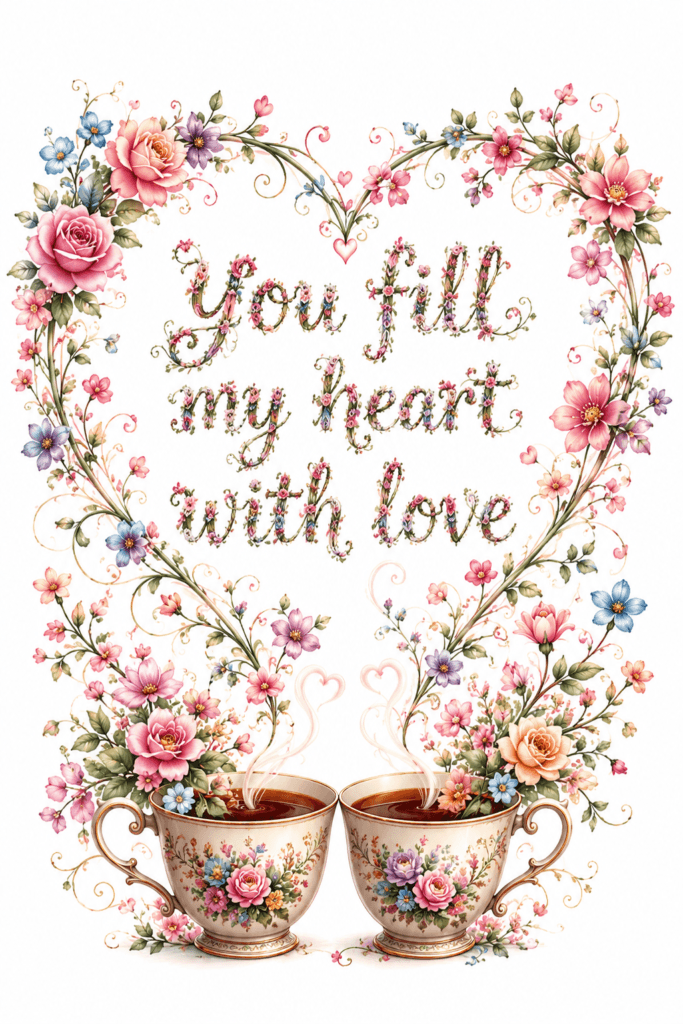 You Fill My Heart With Love Ecard