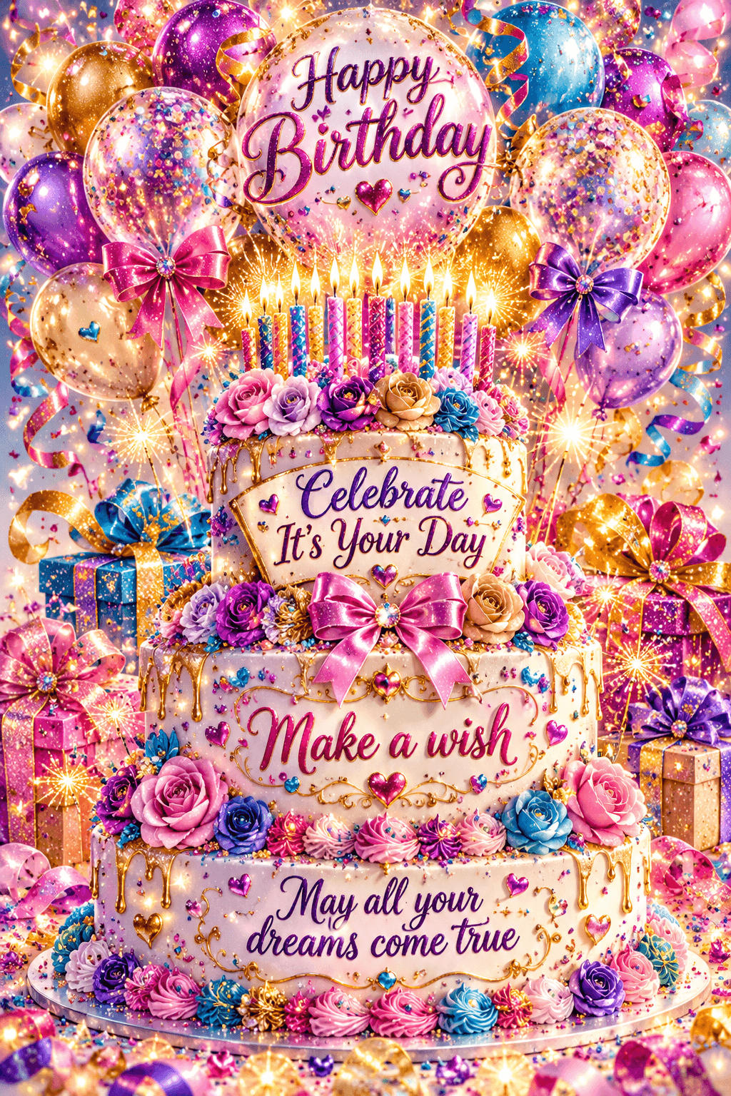 Celebrate It's Your Day Happy Birthday Ecard