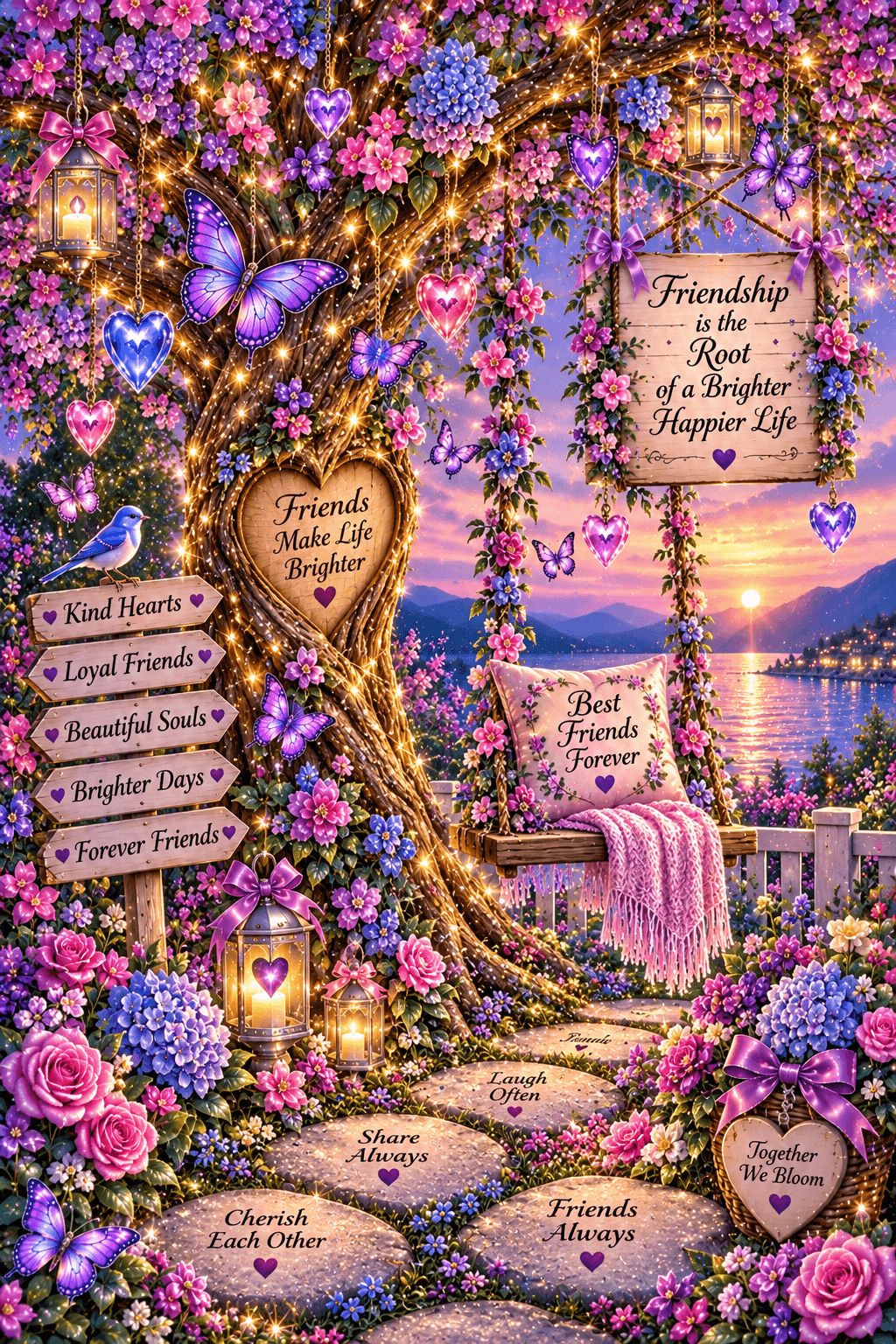 Friendship Root Of A Brighter Happier Life Ecard