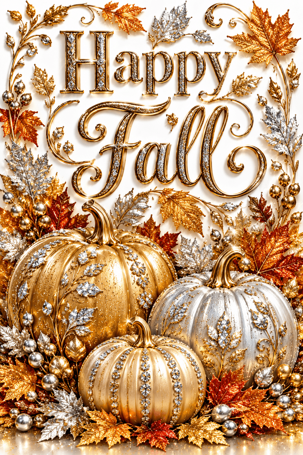 Happy Fall Pumpkins Ecard