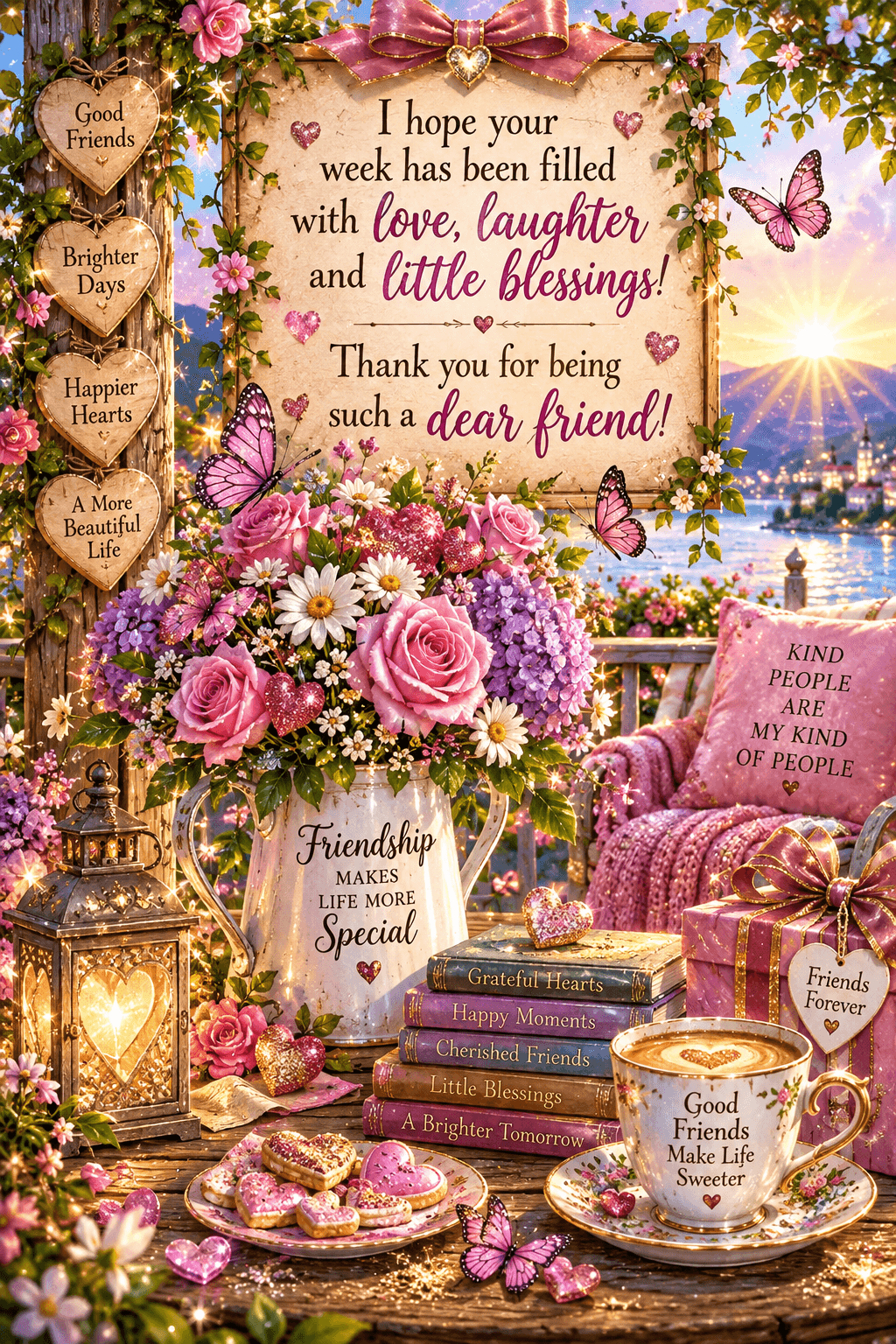 Love, Laughter And Little Blessings Ecard