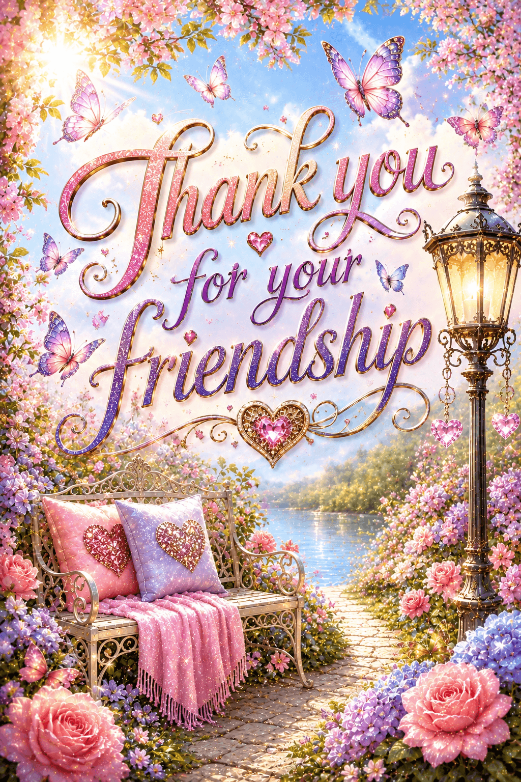 Thank You For Your Friendship Ecard