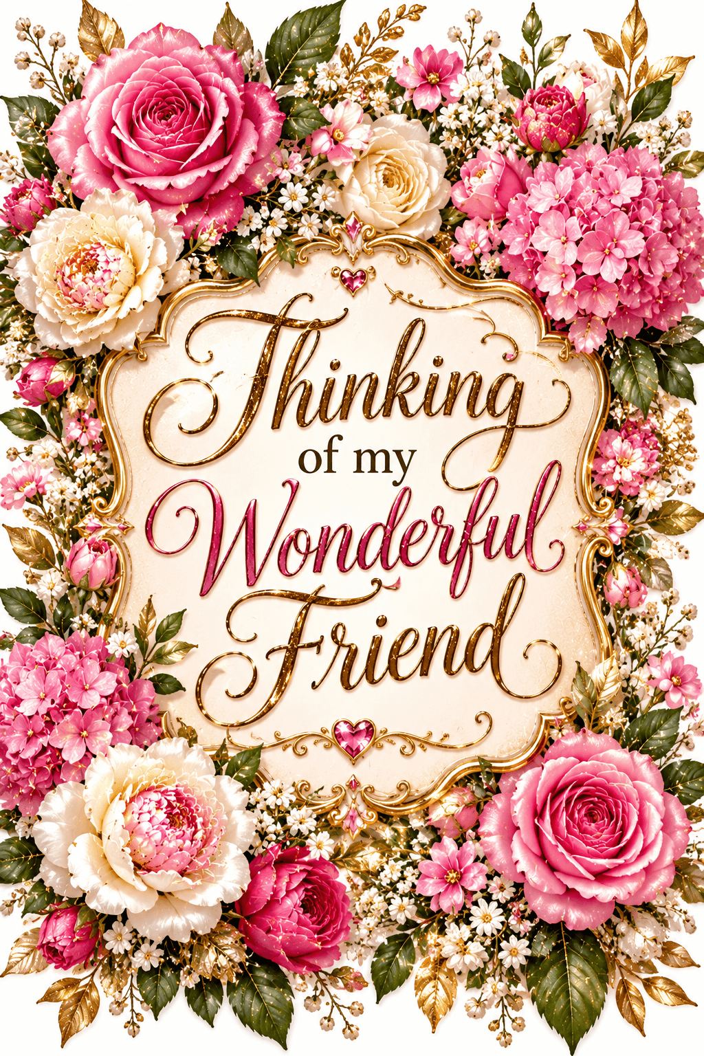 Thinking Of My Wonderful Friend Ecard