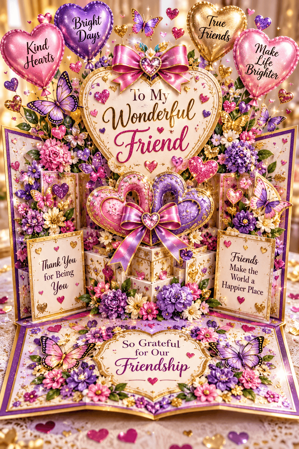 To My Wonderful Friend Ecard