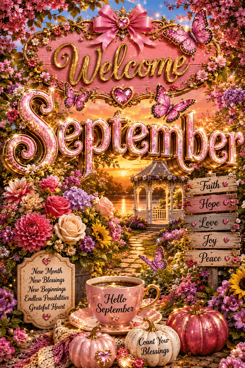 Welcome September Ecard