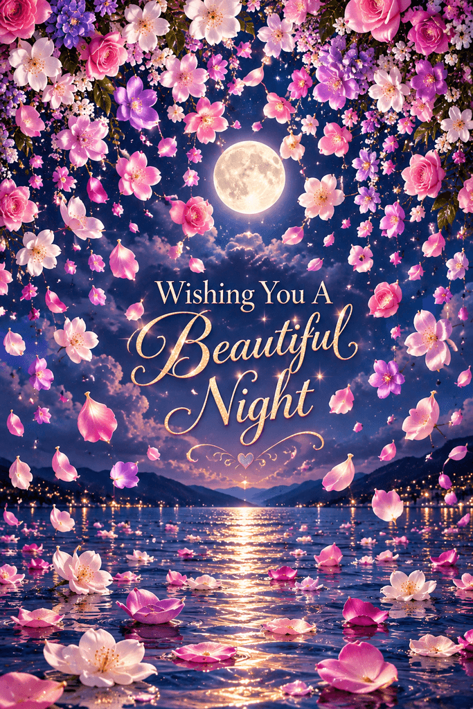 Wishing You A Beautiful Night Ecard
