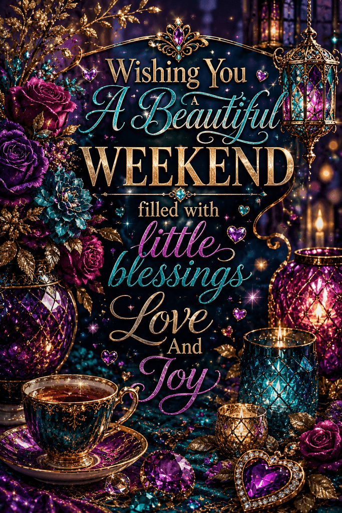 Weekend Filled With Little Blessings Ecard